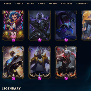 SEVER [ EUW ] - 914 LVL  - BRONZE IV  - 323  SKINS - FULL CHAMP [ 275321 BE - 1086 RP ] - FULL ACCESS ARCANE FRACTURED J - Image 2