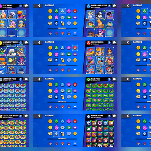 🔥OG ID Creation 2020 🔥Trophy 50K [Level 185] All Brawlers (54x Max) 70x HC | 250x OG Skin| 26x Max Win Streak. Instant - Image 4
