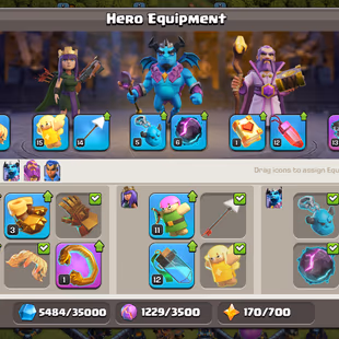 TH13 FULL MAX || FULL MAX BUILDER BASE || GEMS 615 || CHECK IMAGES || OP ACCOUNT || INSTANT DELIVERY  - Image 5