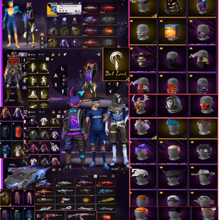  Lvl 60 Ff Acc || 5 GUNS  || YELLOW BERZILIAN TROUSERS - Image 1