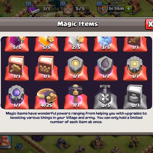 🔥[3778 GEMS]🔥TH 17 PREMIUM ACCOUNT || AQ 70 BK 54 MP 50 GW 29 RC 22 || GG 27 EB 27 FB 20 || NC 500 || 5 SKIN - Image 5