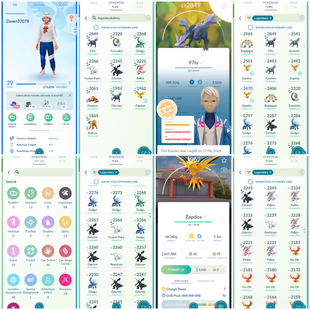 10 SHINY LEGENDARY 😍 84 LEGENDARY 🔥 35 LOCATION BG | 34 DYNAMAX | ZAPDOS | DIAGALA | PALKIA | RAIKOU. - Image 2