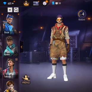 X219|Lvl 57|50 CHARACTER|24 VEHICLE|49 COSTUME|108 WEAPON(3 EVO+20 MYTHIC)|SCORPIO M1014 LVL 3|K.O FIST|AURORA ONI MP5 - Image 4