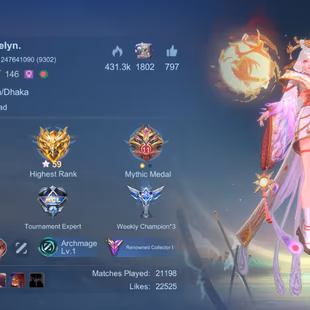 HYPER BASED PREMIUM ACCOUNT|| LEVEL 146 || LEGEND 1 || GRAND 5 || |EXQUISITE 4 ||   || SKINS 298 || HEROS 130 || ALL MAX - Image 6