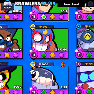 BEST OFFER 🎄 66K TROPHY 🎄 97/98- BRAWLER | 43X MAX | 34X HYPER | 335X SKINS | DELIVERY INSTANT - Image 4