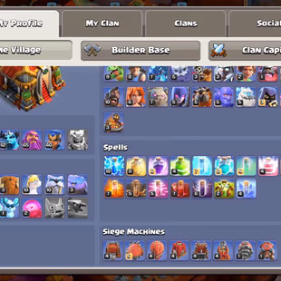 💎EPIC💎LEGENDARY TH16 SEMI MAX | EPIC EQUIPMENTS | 4 SCENERY | 8 HEROS SKIN | MAGIC ITEMS | INSTANT DELIVERY - Image 5