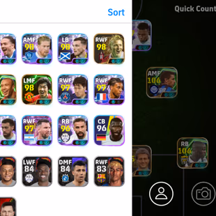 3303+ Team I Cr7 107 I Mbappe 107 I Zlatan 110 I Pele 109 I George Best 109 I Romario 106 I Maldini 106 I Thuram 107 I S - Image 3