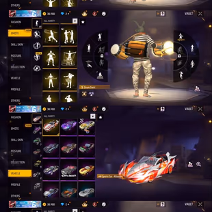 iOS/Android- Global - Level 68 - Rank Platinum - Set 119 - Emote 49 - Weapon 333 - Artifact 3 - Mythic 50 - Epic 86 - Co - Image 5