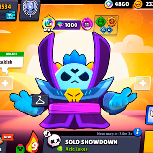 13 MYTHIC SKINS | 333 SKINS | 61.500 TROPHY | 99 BRAWLERS | 29 HYPERCHARGED | 52 MAXED BRAWLERS | 2 BUFFIES - Image 1
