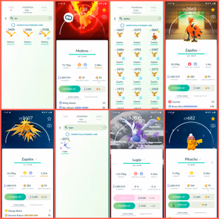  🎯LVL 44 | 243 TRADEABLE PG 🔄 125 LEGENDARY  | 59 SHINY  | 6 HUNDO  | RARE SHADOW  / LUGIA HO-OH - RARE COLLECTION A - Image 8