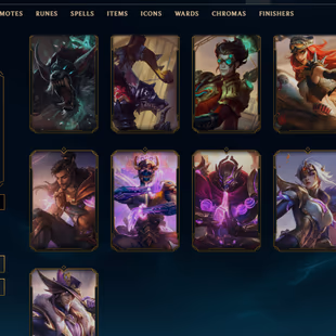 SEVER [ EUW ] -70 LVL  - MASTER 105 WIN I 25LP  - 16 SKINS - 88 CHAMP [ 12776 BE - 200 RP ] - FULL ACCESS - Image 6