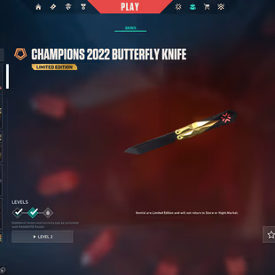 NA | 43 Skins | 3 Knives | Champ 2022 Knife | RGX 11z Pro / Ruination Phntm | Prelude Chaos / Gaia's Vndal | 30K VP Spnt - Image 1