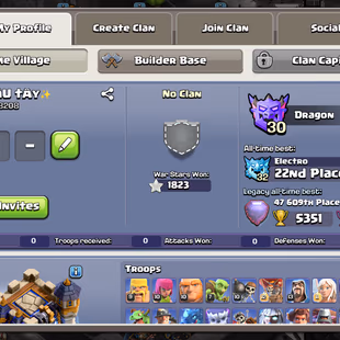 🔥[ TH-18 NEAR MAX ]🔥5 EPIC MAX: SB-AF-FB-RS-EB [MAX] | MT [23] | 5 HEROS MAX - WALLS MAX - PETS MAX || 2X PAID SCENERY - Image 2