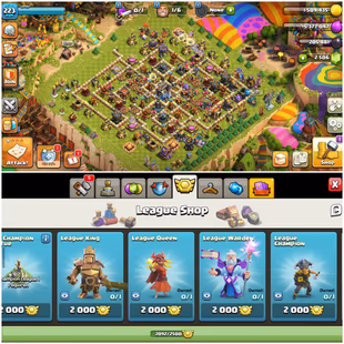 563||🔱LVL-223! TH-18 SEMI MAX🔥 WAR ARENA S.! 2090 cwl MEDALS! 6x EPIC EQUIP MAX! HEROES-95|95|65|65|41|5| BEAST MODE - Image 2