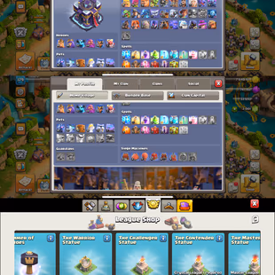 U24 TH15 NEAR MAX |HERO-85-87-57-60-30 | Scenery 1x Summer Scenery | Equipment 9x Max Available | NC Free|3k Gems id  - Image 2