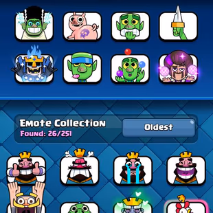 ARENA 18 [] TROPHY:6658 [] EMOTES:26 [] XP:38 [] CARDS:118 - Image 8