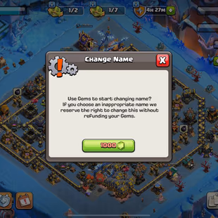 🔥USA LOCAL💎 TOWNHALL 17 || 100-100-75-75-50 HERO - 257 XP - GEMS 400 - 3570 WWS - RENAME 1K - BH 10 - AVAI - Image 8