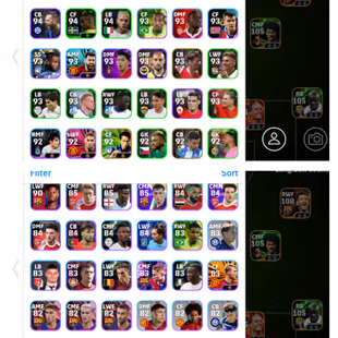 3288+ Team I CR7 I Messi 108 I Neymar 107 I Platini 107 I Romario 106 I Mbappe 106 I Eto 106 I Ronney 107 I Gullit 105 I - Image 5