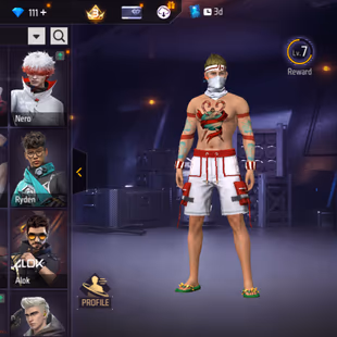 X220|Lvl 65|44 CHARACTER|58 BUNDLE SET|181 COSTUME|36 VEHICLE|168 WEAPON(1 EVO+22 MYTHIC)|PLATINUM MP5 LVL 3|GOLDEN FAMA - Image 4