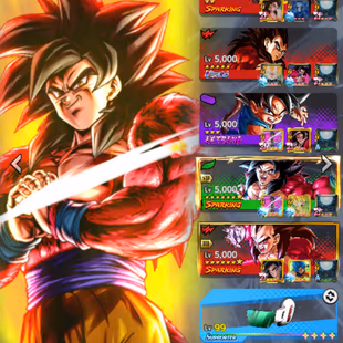 D874-IOS+Android-Meta-9 UL(SS4 Goku+SS4 Vegeta+SS4 Gogeta+Zamasu+SS Goku)+38 Legends+Vip Equi+SS2 Gohan 10 Red Star+Goku - Image 4