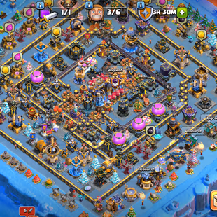 🚀INCREDIBLE TH18 GEM ACCOUNT🚀43000 GEMS | PURCHASED SCENERY | 14 HEROS SKINS | EPIC EQUIPMENTS | INSTANT  DELIVERY | - Image 2