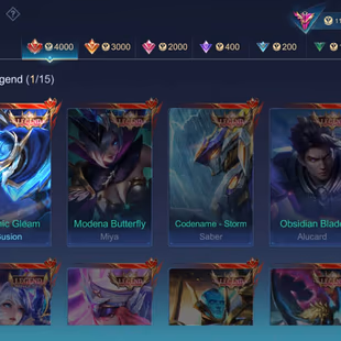 🔥RARE MLBB ACCOUNT🔥349 SKINS | EXALTED COLLECTOR III | MYTHIC GLORY 103 | LEGEND SKINS | AOT SKIN | 16K MATCHES - Image 5