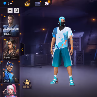 X153|Lvl 63|50 CHARACTER|59 BUNDLE SET|201 COSTUME(12 MYTHIC)|224 WEAPON(1 EVO+30 MYTHIC)|BOOYAH UMP LVL 4|JEWEL GROZA|D - Image 4