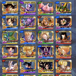 D984-VIP ACCOUNT-10 ULTRA+86 Legends Limited+Vip Zenkai+Vip Equipment+Many Good Team+Stacked LF+Strong Account - Image 7