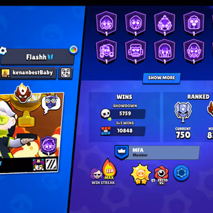  R35 LEGACY|86k TROPHIES|70 MAX|65 HYPERCHAFGE|400 SKINS|200 EPIC SKINS|800 PINS|500 PLAYER ICONS|RARE SKINS MANY|ANGEL  - Image 2