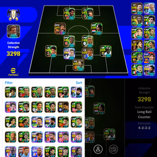 eFootball Ranked-Ready Account | Meta Squad | 3300 Strength|ONLY KONAMI - Image 2