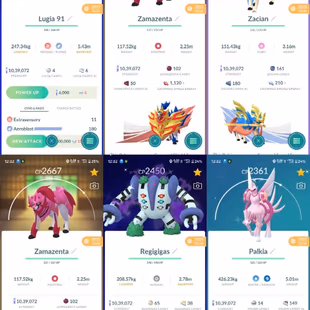 PVP ACCOUNT 💎 RAREST 2017 2x LUGIA💎 22 SHINY LEG - 145 PREMIUM PASS - MAX CROWN ZACIAN ZAMCENTA KYOGRE LUNALA  137 LEG - Image 5