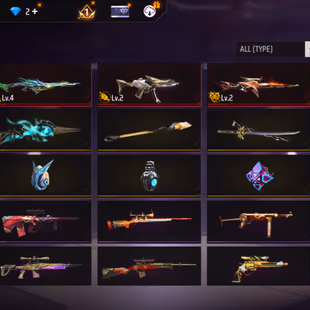 X158|Lvl 42|25 CHARACTER|11 BUNDLE SET|29 COSTUME(2 MYTHIC)|65 WEAPON SKIN(3 EVO+8 MYTHIC)|CYCLONE PARAFAL LVL 4|MAJESTI - Image 7
