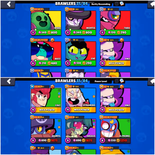 BANANAS COLT - 3 (11Lvl)  || 5218 TROPHY / 31 BRAWLER || 4 MYTHIC MORTIS EVE - SPIKE || 27 SKIN (2 HYPER SKIN) FREE NAME - Image 4