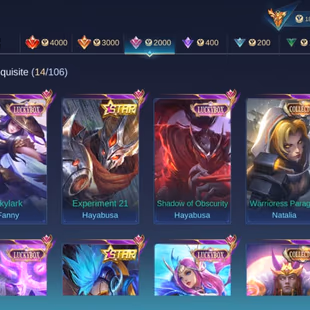 M325|LVL110|131HEROES|487SKIN|MEGACOLLECTORIV|2LEGEND|2JUJUTSUKAISEN|FANNYASPIRANTS|CHOULIBRASAINTSEIYA|5COLLECTOR|MYTHI - Image 7