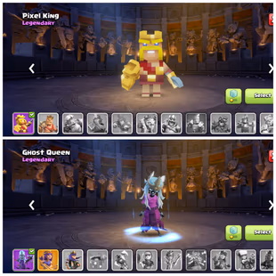  6.5K GEMS | FULL MAX TH 12 | 65-65-40-40 HEROES | 6 BUILDER | 2 EPIC EQUIPMENTS | FREE RENAME | MAGIC ITEMS STACKED  - Image 5