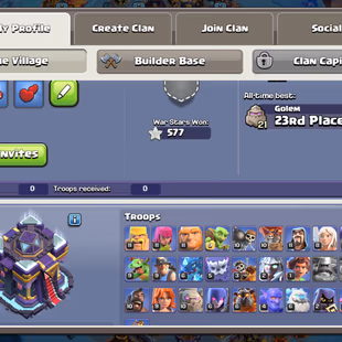 TH 15 Base Max ! 12 Epic Equipment ( 5 LVL 20 ) !! Heroes K-80 AQ-82 MP-Max GW-58 RC-36 ! Namechange 1000 !! 2x Scenery  - Image 3