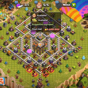 🔥(1X PAID SCENERY-FULLY MAX TH-11] 🔥[7EPIC-S.BALL MAX-F.BALL] | HERO-50-50-30-20 | RENAME FREE |LOW PRICE - Image 2