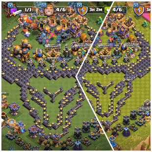 RARE💎 29K GEMS 🔥WAR ARENA SCENERY || TH 18 || 105-103-80-80-55-11 HEROES || HIGH EQUIPMENTS - BH 10 MAX - SKIN SCENERY - Image 2