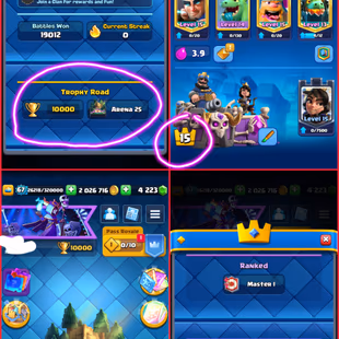 🎯OG 9 YEAR ACCT | RARE EMOTES BALLOON 👹 | 10K TROPHIES | 39 MAX LEVEL 15 CARDS | ARENA 25 | INSTANT - Image 4