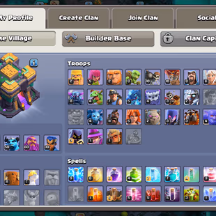 🔥[1X PAID SCENERY-MAX WALLS] 🔥PREMIUM TH-14 | [8EPIC-E.BOOT-R.SPEAR-20] | HERO-63-73-50-60-30 | LOW PRICE | BEST DEAL - Image 4