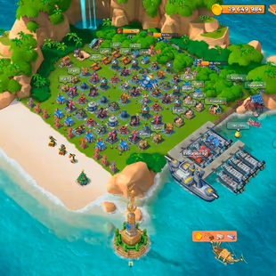 🔥TOP-RARE🔥FULL MAX | LEVEL-84 (Almost 85) | HQ-28 | VP-1096 | PW-3230 | FULL RESOURCE | 8318 GEMS | ONLY HEROS LEFT!! - Image 1