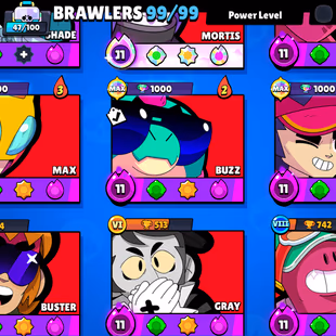 BEST OFFER 🎄 63K TROPHY - 300X SKINS 🎄 99/99 BRAWLER | 54X MAX | 45X HYPER | 20-GEMS | DELIVERY INSTANTLY  - Image 7