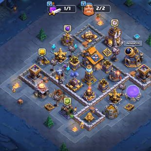 Th18 Almost Max [Cyber Secnry] | Hero-102-101-80-50 | Equipment-9-Epic Almost Max | Wall Defence Almost Max | XP-224 | N - Image 7