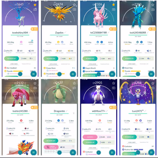 P 2.104 Level 71 Fusion Kyurem Zacian Rayquaza Regigigas Charizard Dialga Zamazeta Lunala  21 Shiny And Legendary 310 Sh - Image 3