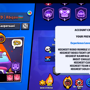 UNCOMMON SKINS 🎄 91000- TROPHY 🎄 400X SKINS | 100/100 BRAWLER | 93X MAX | 64X HYPER | METEORIC FAME I | BEST DEAL - Image 5