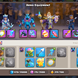 ❗[ TH-13 CLOSE MAX ]❗S.BALL [MAX] - E.BOOT [16] - 9X EPIC || HEROS: 75-75-50-50-25 [MAX] || WALLS MAX || BEST DEAL - Image 4
