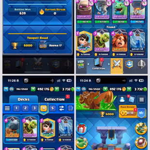 COMBO COC-BS-CR ✨ TH13-9.4k GEMS ✨ 31867 TROPHIES | 436 GEMS | 136 SKINS | 12 MAX BRAWLERS | FREE RENAME | 6K CUPS - Image 6