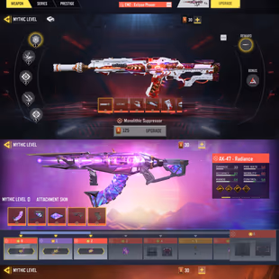 5 Mythic 🔴 Templar 🔴 Lava : EM2 : Radiance : Kilo 141 | 14 Legendary - Ghost Azrael - Safe Activision Only - Image 2