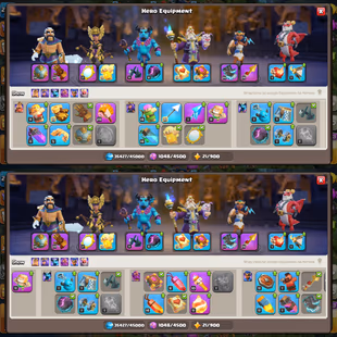 Th15 Full Max | Nothing Left | XP-224 | Equipments Epic-11-Almost Max | Unique 13 Heros Skins | Best Deal - Image 4