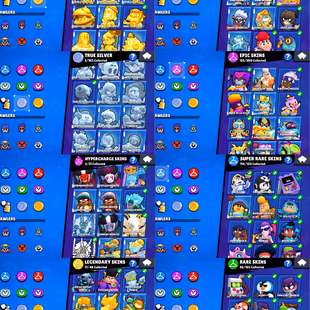 93k TROPHIES | GUNSLINGER COLT | 76 MAX POWER BRAWLER | 101 BRAWLER UNLOCK | 62 HYPERCHARGE | 408 SKIN |RENAME AVAILABLE - Image 6